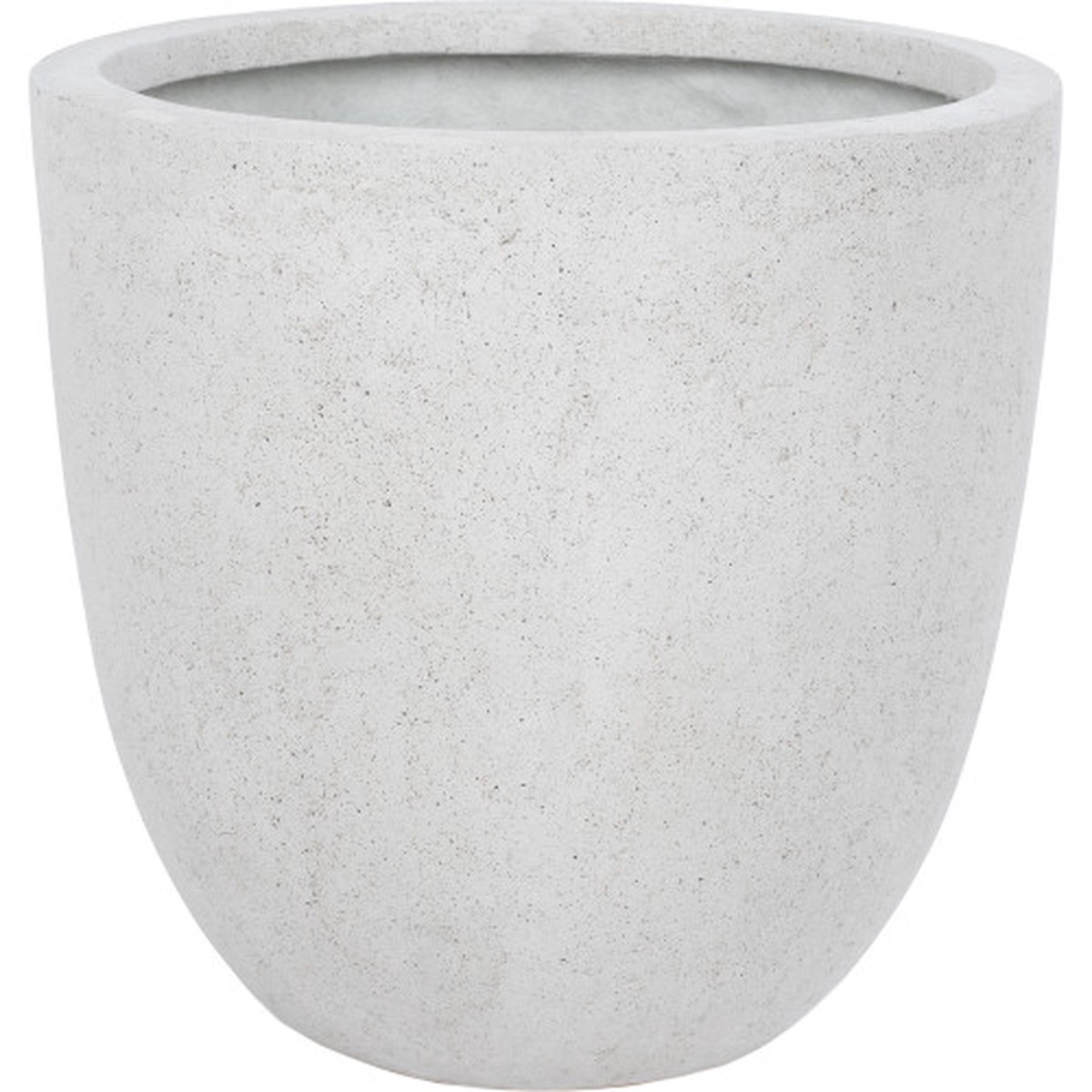 Volcanic Stone Tea Cup Standing Planter – 17.75″ – Gray