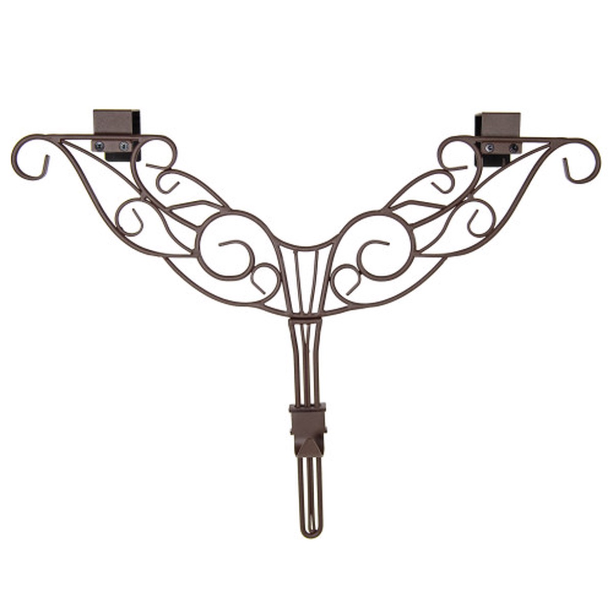Scrollwork Design Metal Christmas Wreath Hanger – 24″
