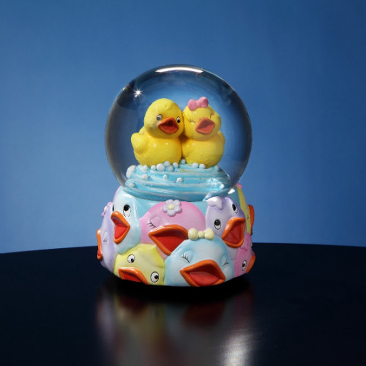 5.5″ Musical “Rubber Ducky” Water Globe Glittering Snow Dome