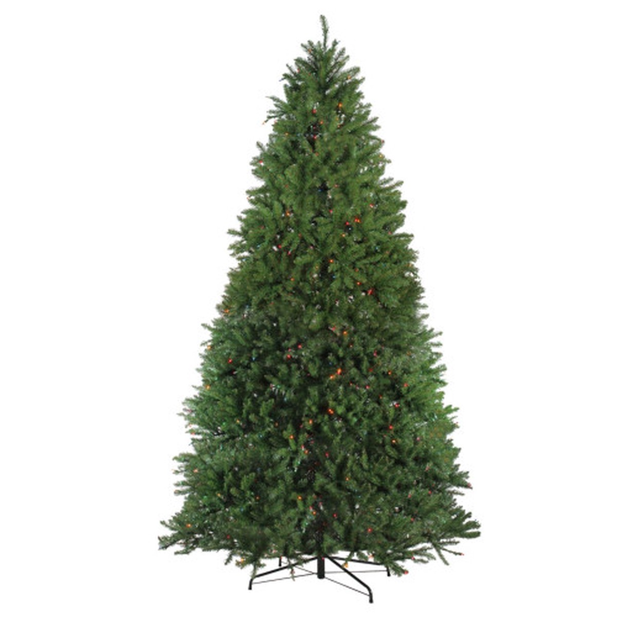 14′ Pre-Lit Northern Dunhill Fir Full Artificial Christmas Tree – Multi-Color Lights PART A