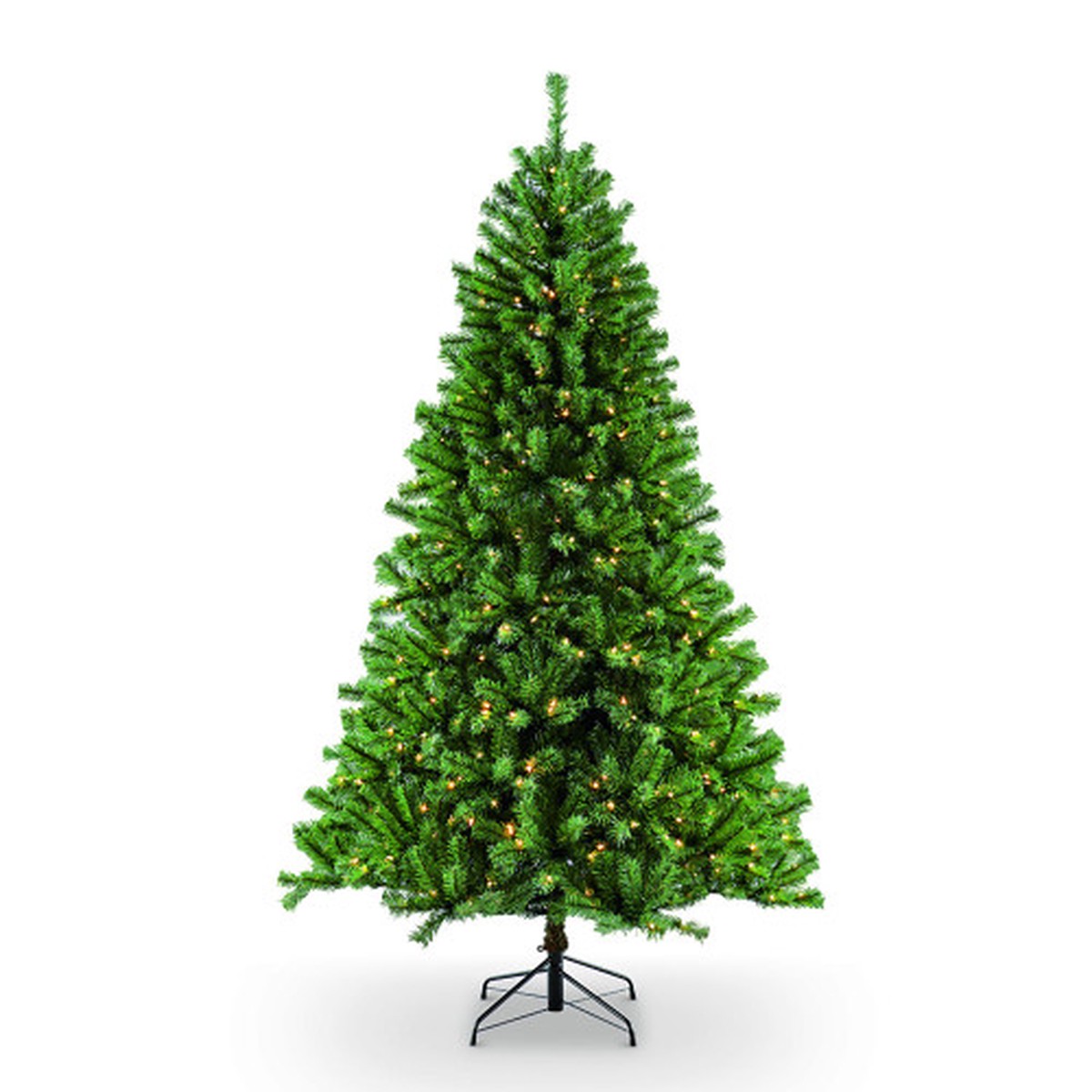 Pre-Lit Northern Fir Artificial Christmas Tree – 6.5′ – Clear Lights