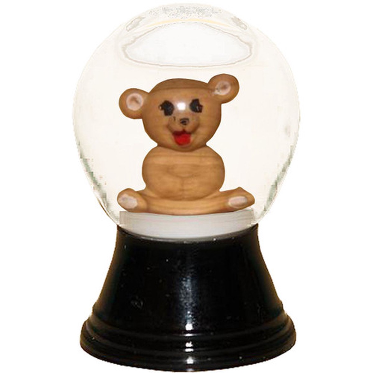 1.5″ Perzy Snow Globe Mini Teddy Bear Decoration