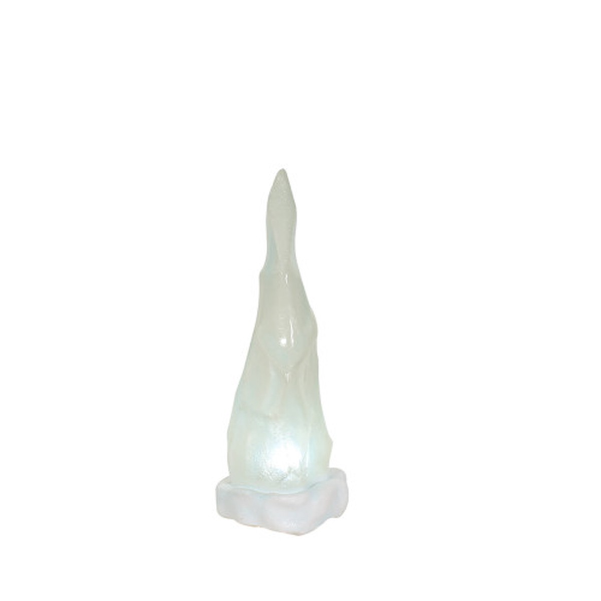 Medium Commerical Iceberg Fiberglass Outdoor Decoration – 4′ – White