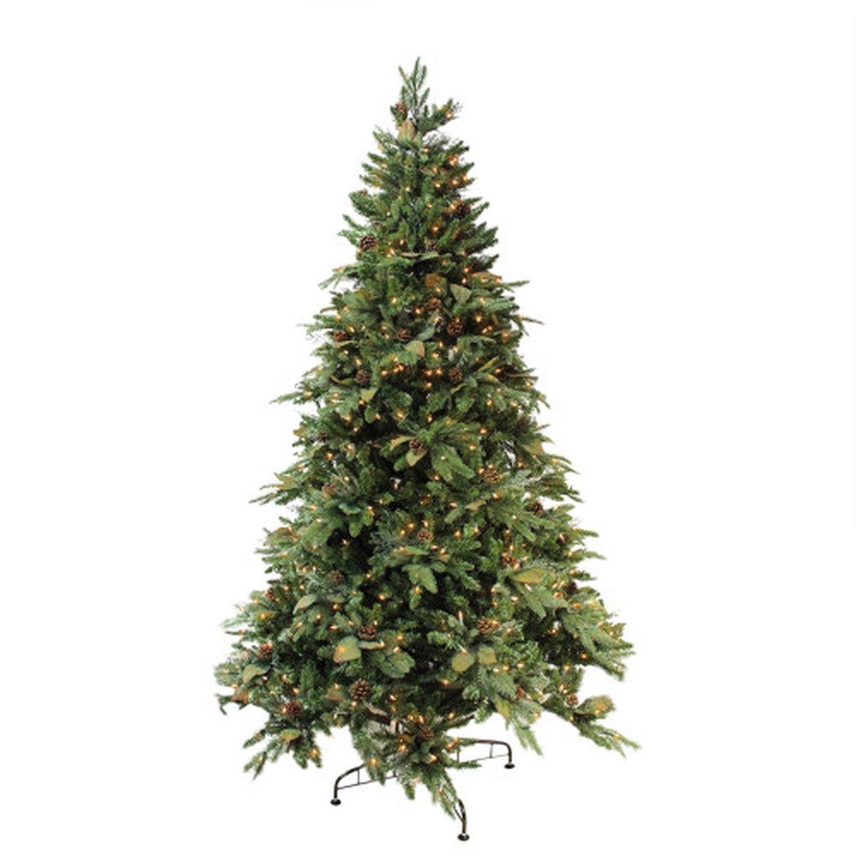 Pre-Lit Green River Spruce Artificial Christmas Tree – 6.5′ – Clear Lights