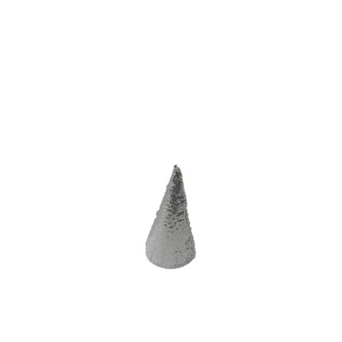 15″ Silver Inflatable Sequins Christmas Tree Shaped Ornament