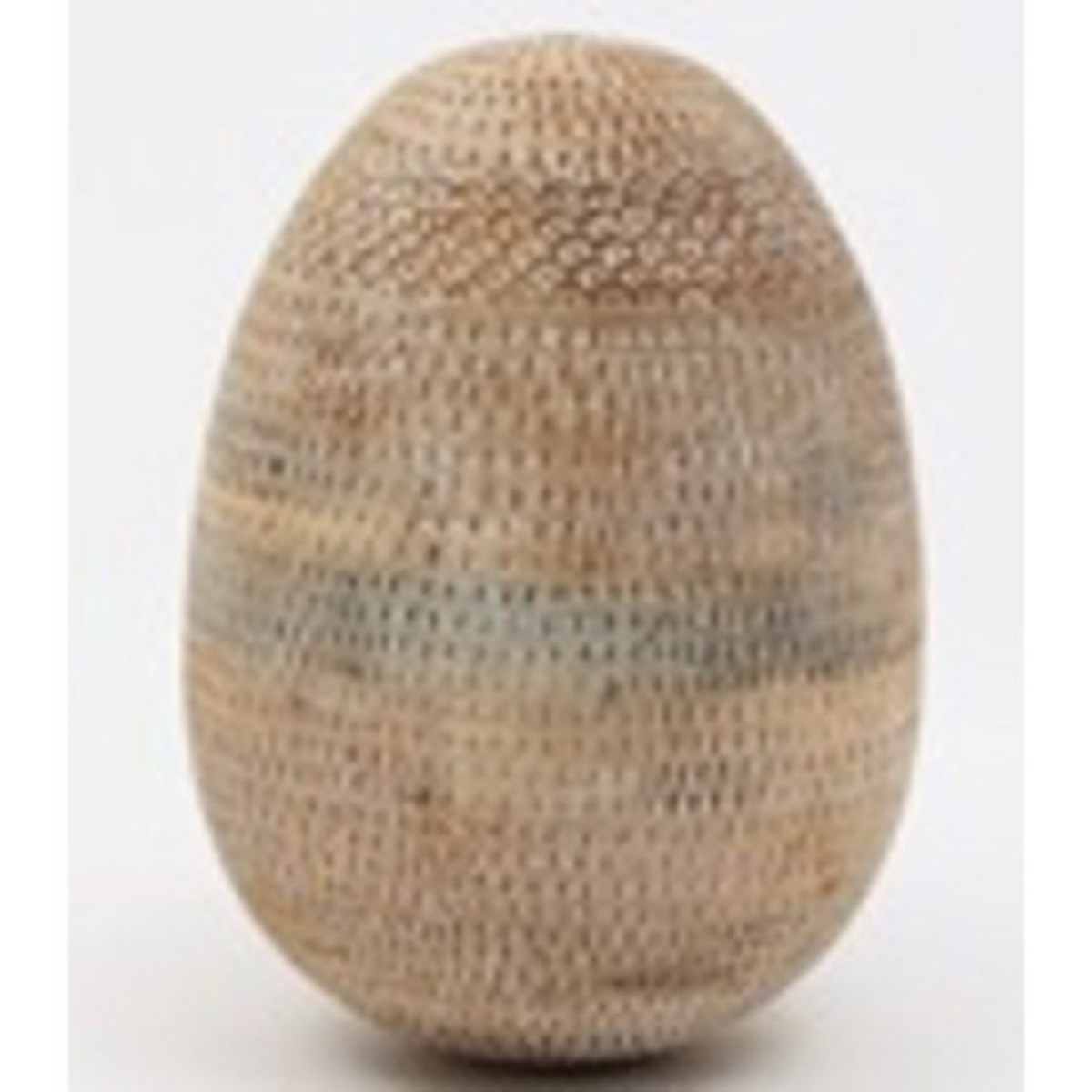 Textured Mango Wood Enchanted Egg Easter Decoration – 15