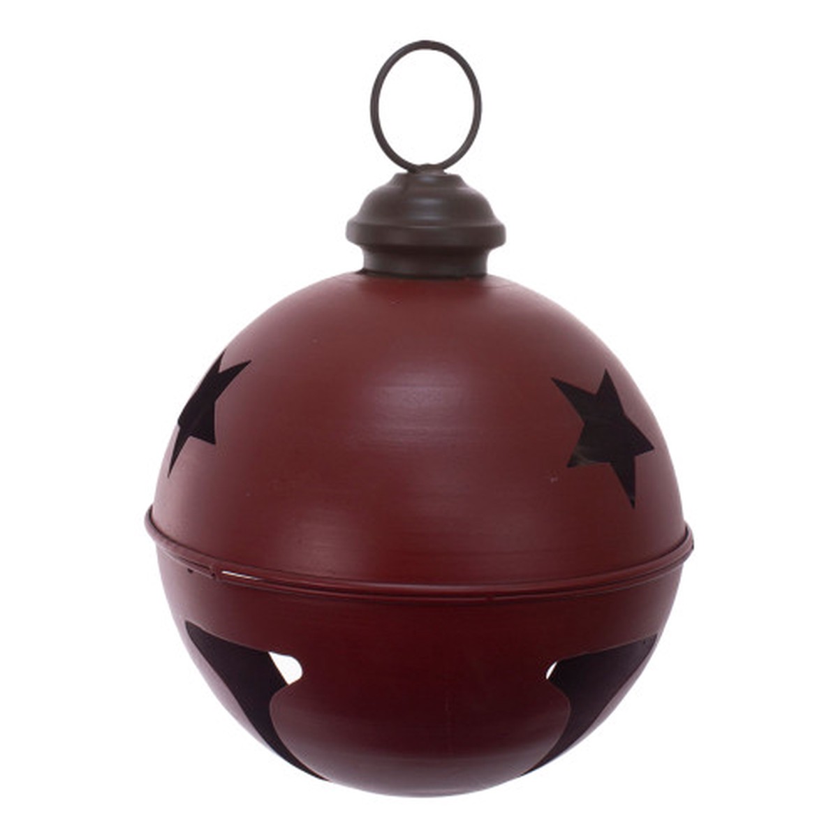 11.5″ Maroon Red Round Christmas Bell