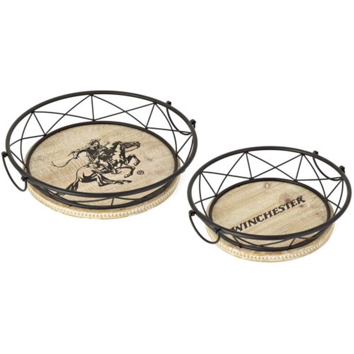 Winchester Round Trays – Set of 2