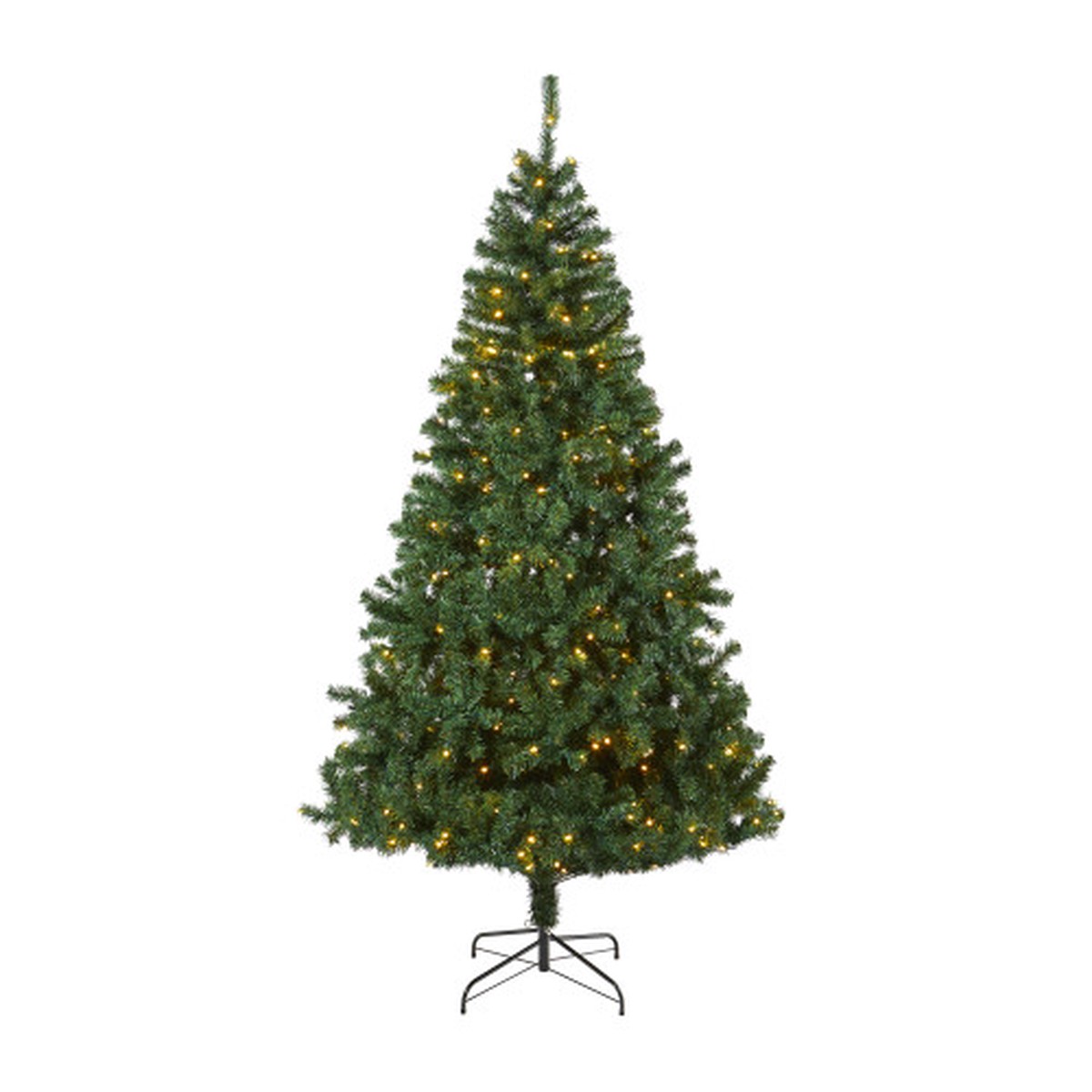 7.5 Pre-Lit Northern Tip Pine Artificial Christmas Tree, Clear LED Lights