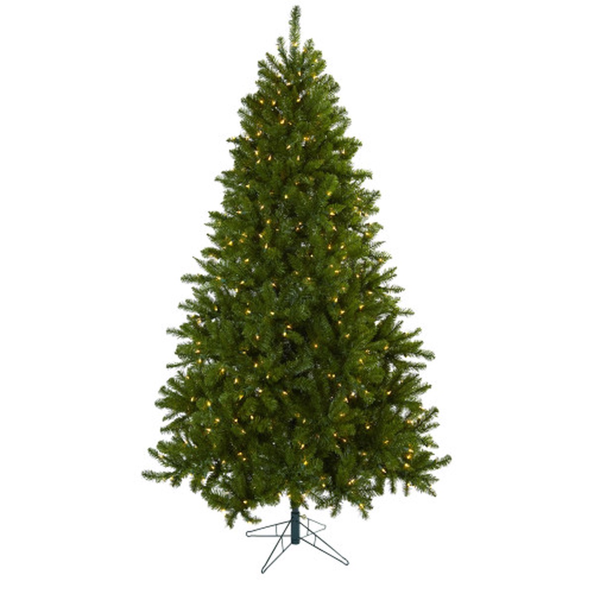7.5′ Pre-Lit Windermere Artificial Christmas Tree, Clear Lights
