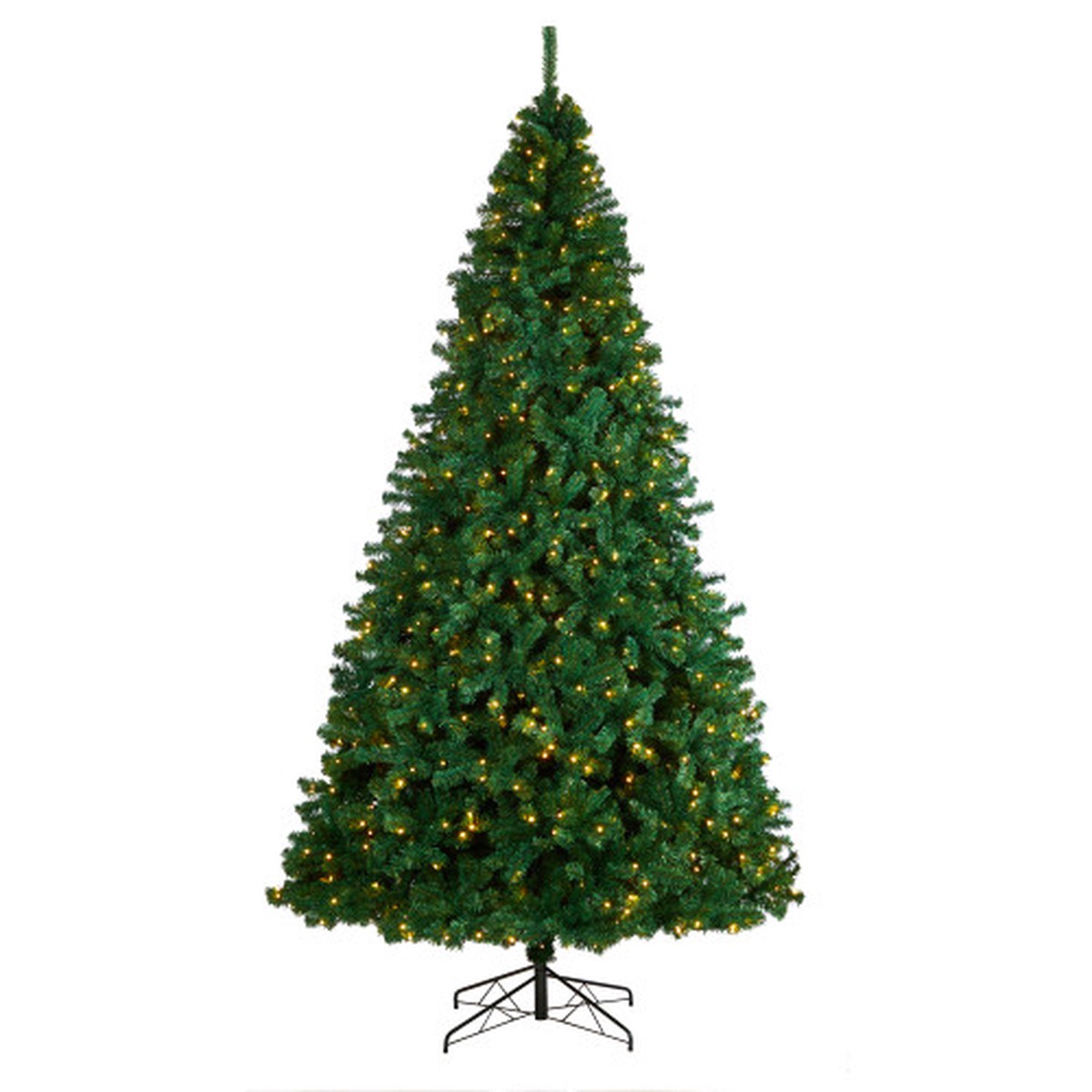 10′ Pre-Lit Northern Tip Artificial Christmas Tree, Clear LED Lights