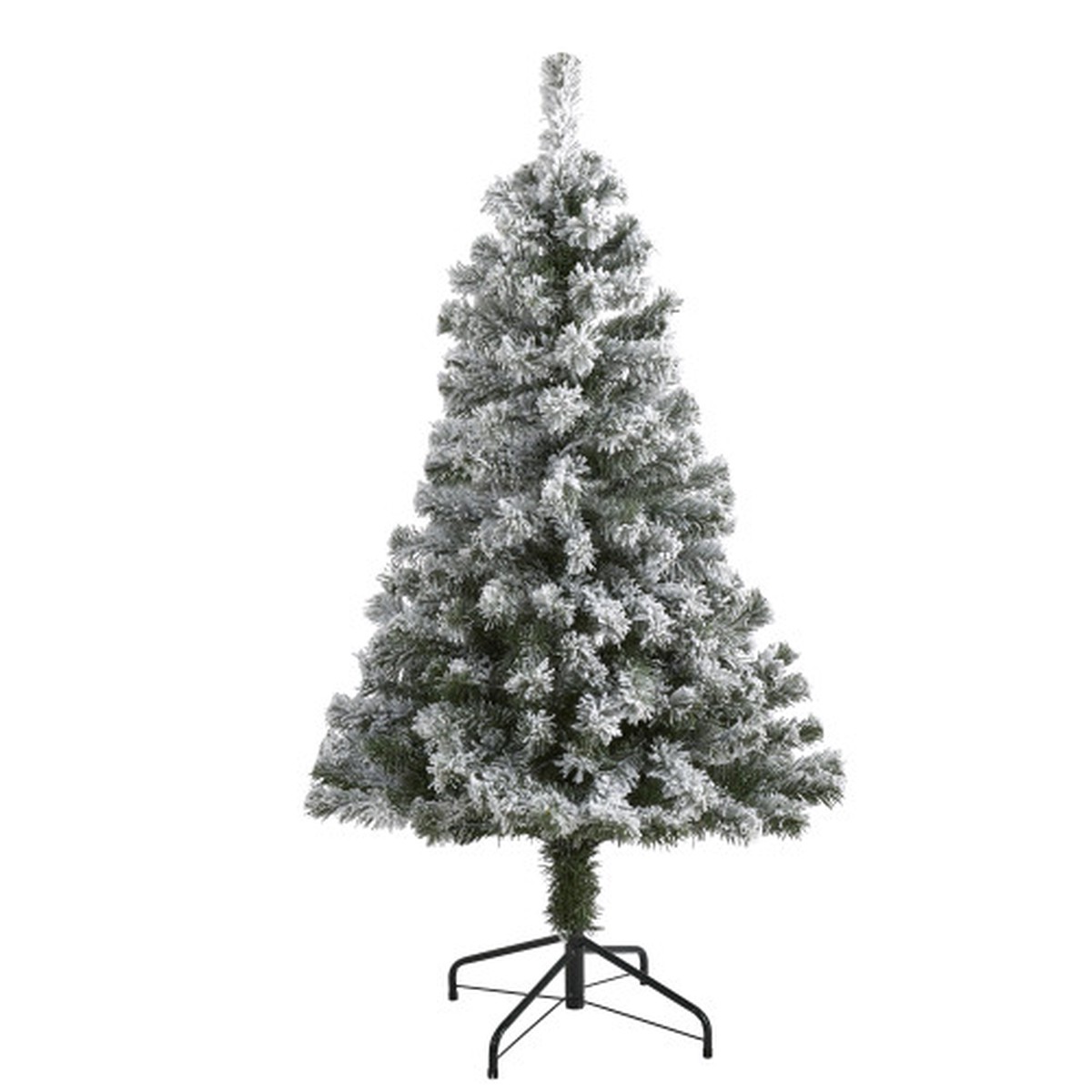 4′ Full Flocked West Virginia Fir Artificial Christmas Tree, Unlit
