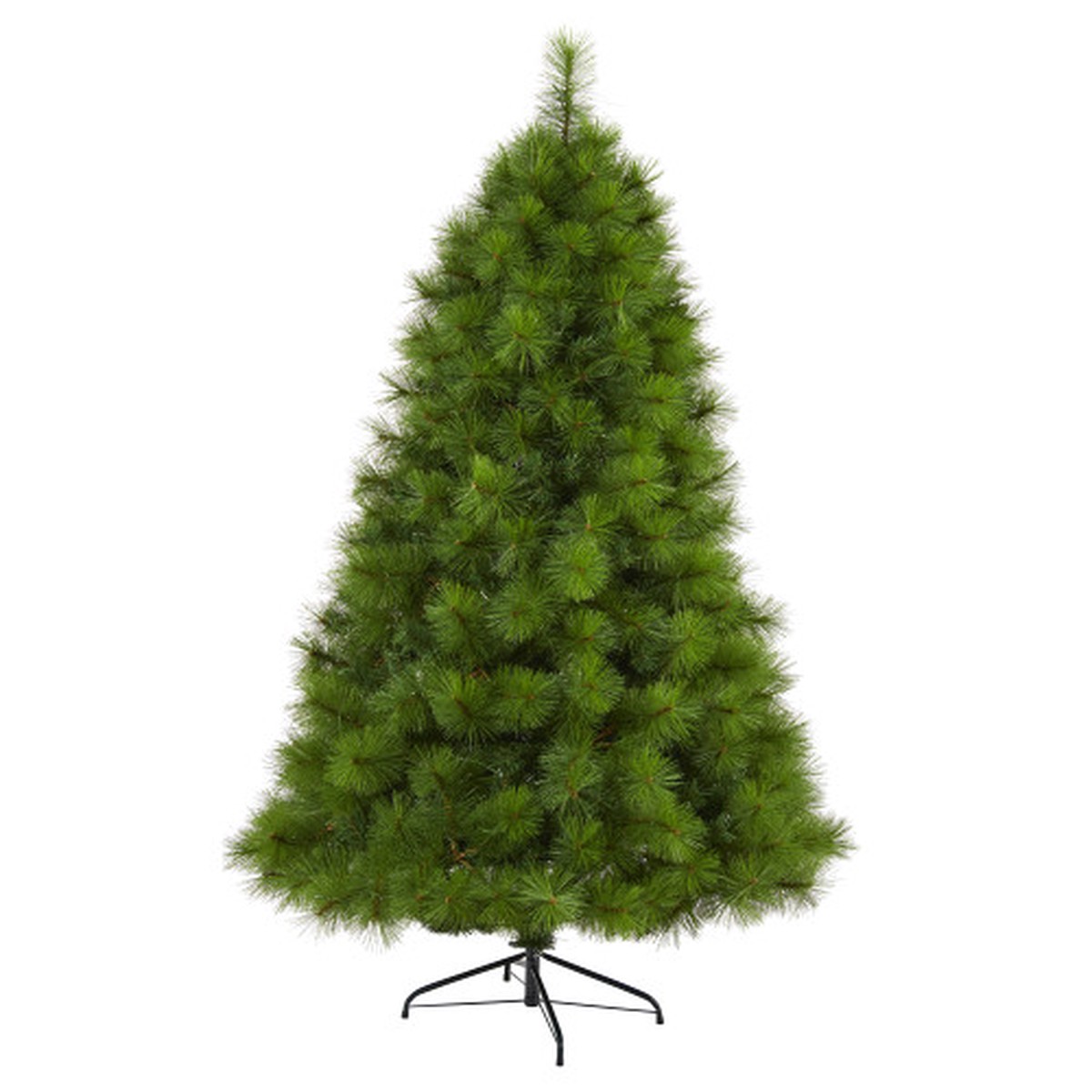 6′ Pre-Lit Green Scotch Pine Artificial Christmas Tree, Warm Clear LED Lights