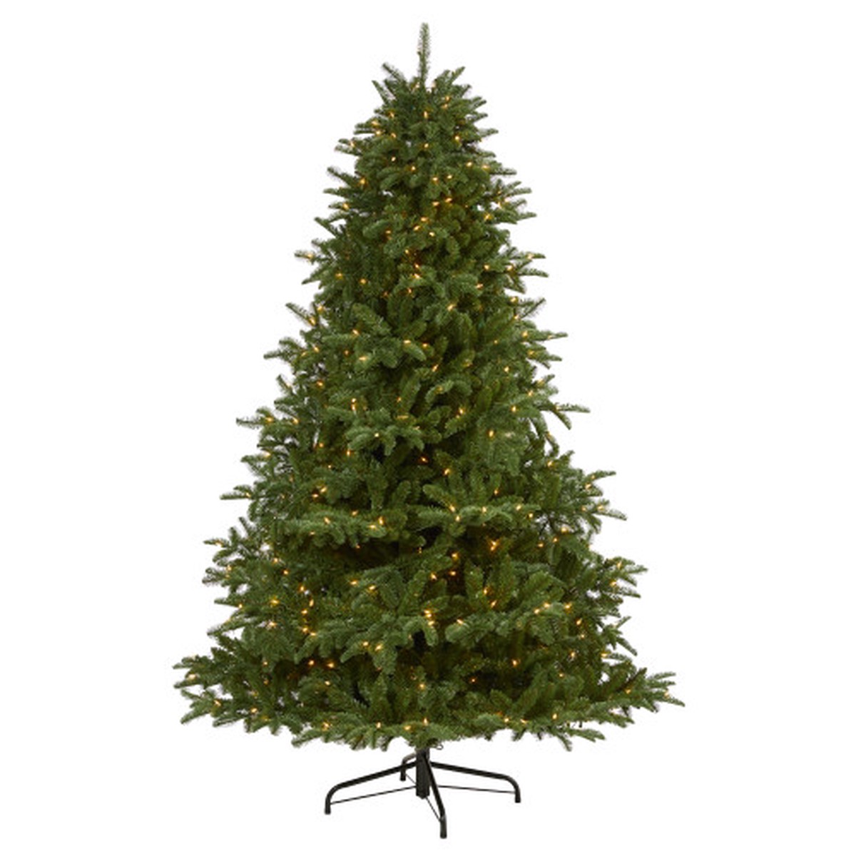 7 Pre-Lit South Carolina Spruce Artificial Christmas Tree, Clear LED Lights