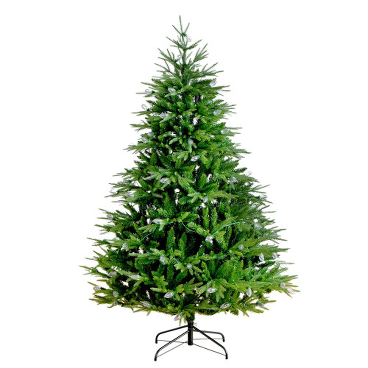 Pre-Lit Luxembourg Pine Christmas Artificial Tree – 6′ – Multicolor LED Lights