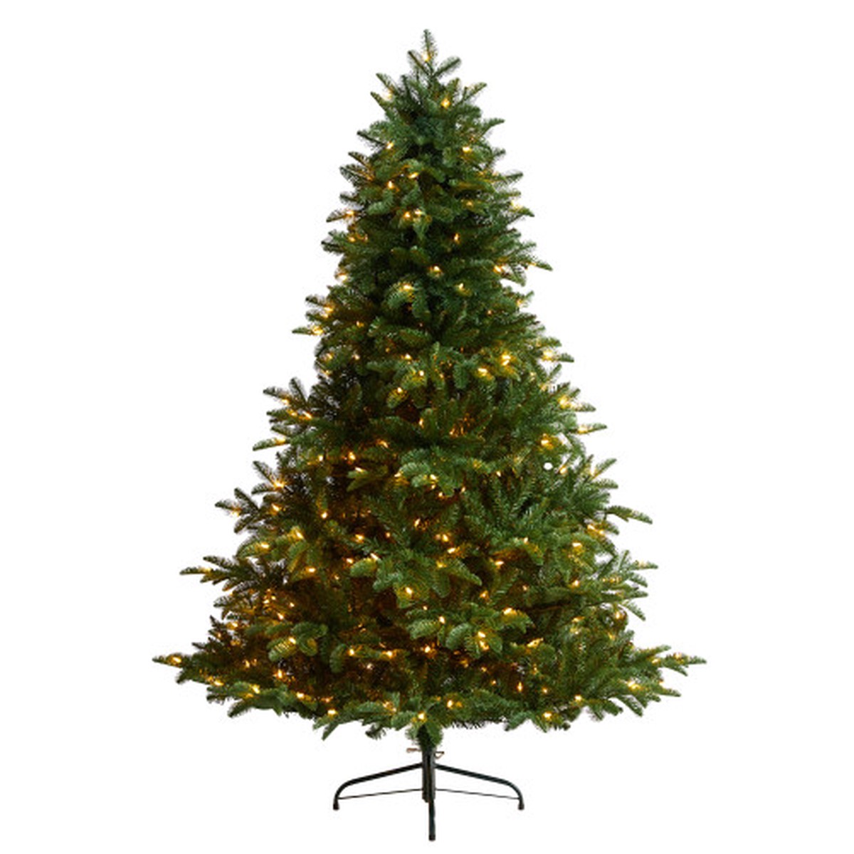 6 Pre-Lit South Carolina Spruce Artificial Christmas Tree, Warm White LED Lights