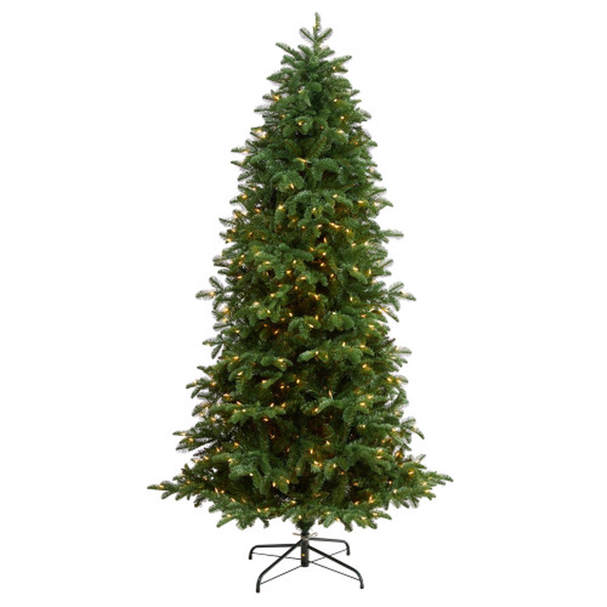 7 Pre-Lit South Carolina Fir Artificial Christmas Tree, Clear LED Lights