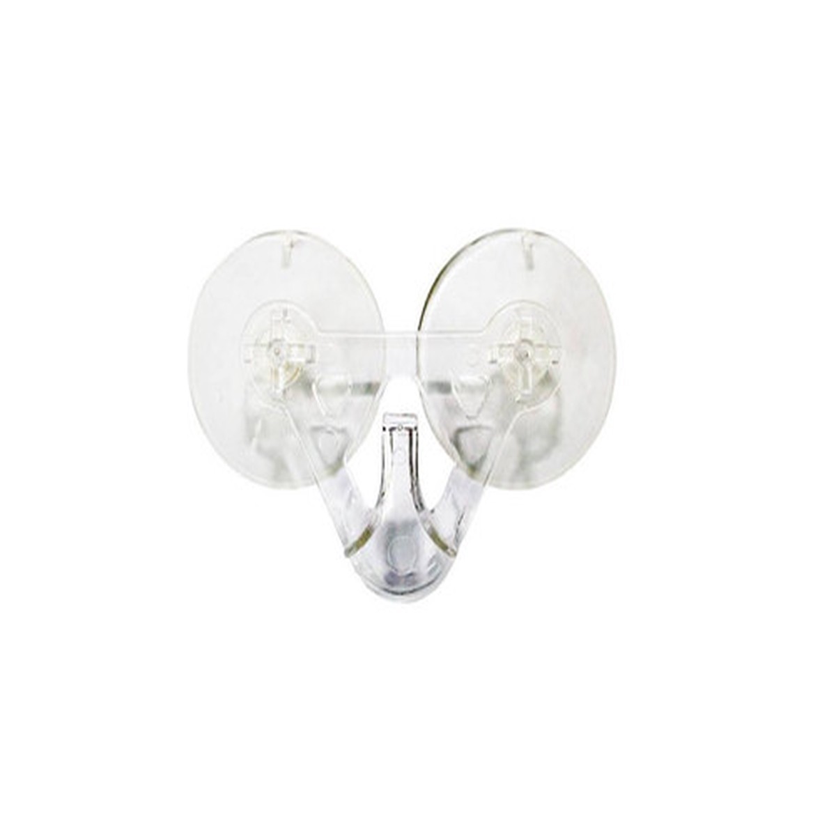 3.5″ Clear Suction Cup Christmas Wreath Hanger