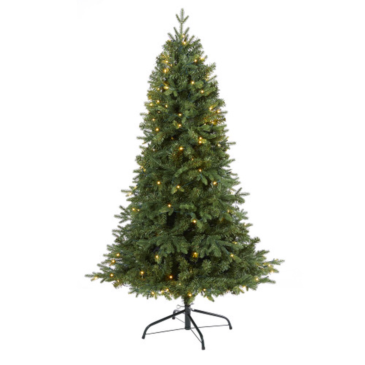 5' Pre-Lit Vermont Fir Artificial Christmas Tree, Clear LED Lights
