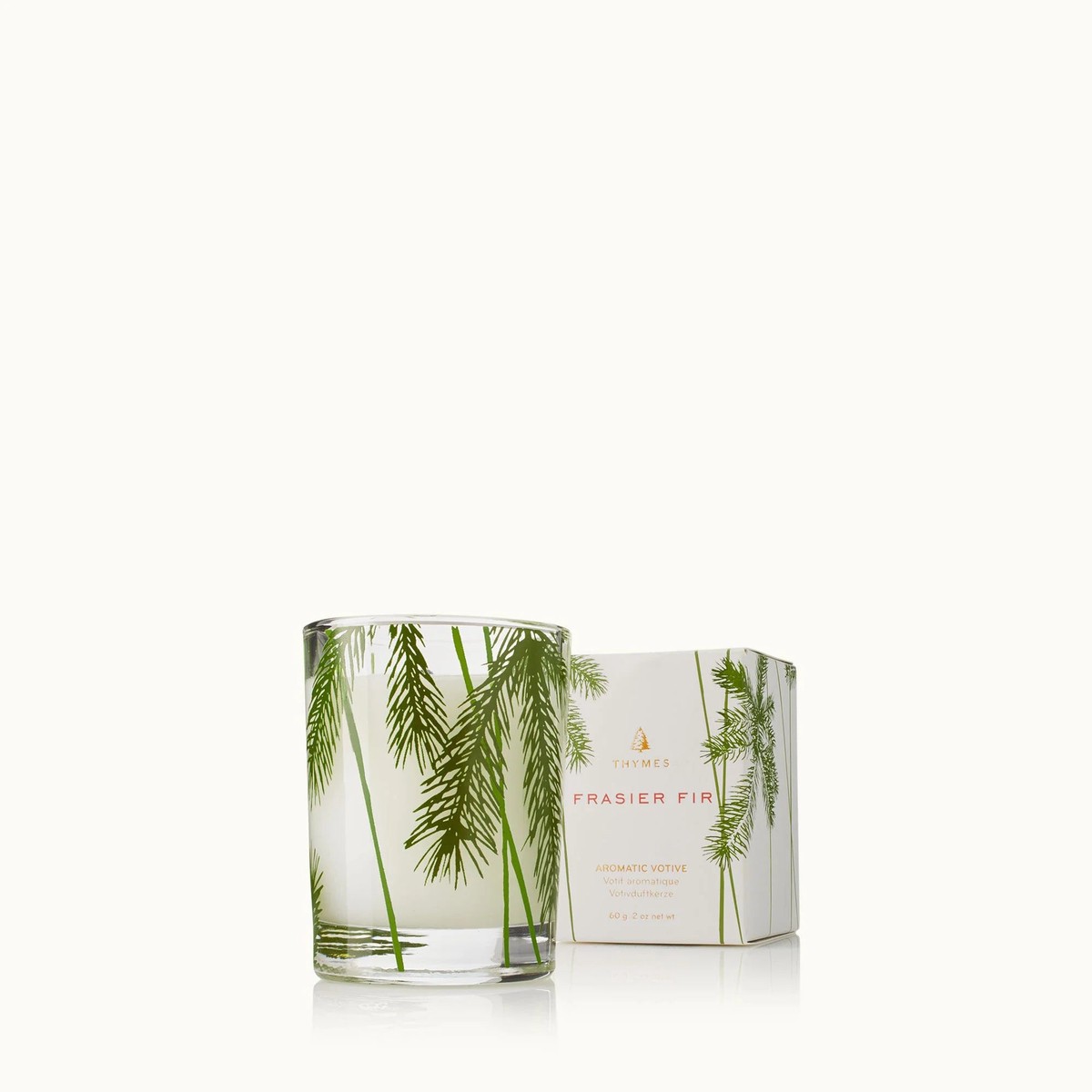 Frasier Fir Pine Needle Votive Candle, 2 oz