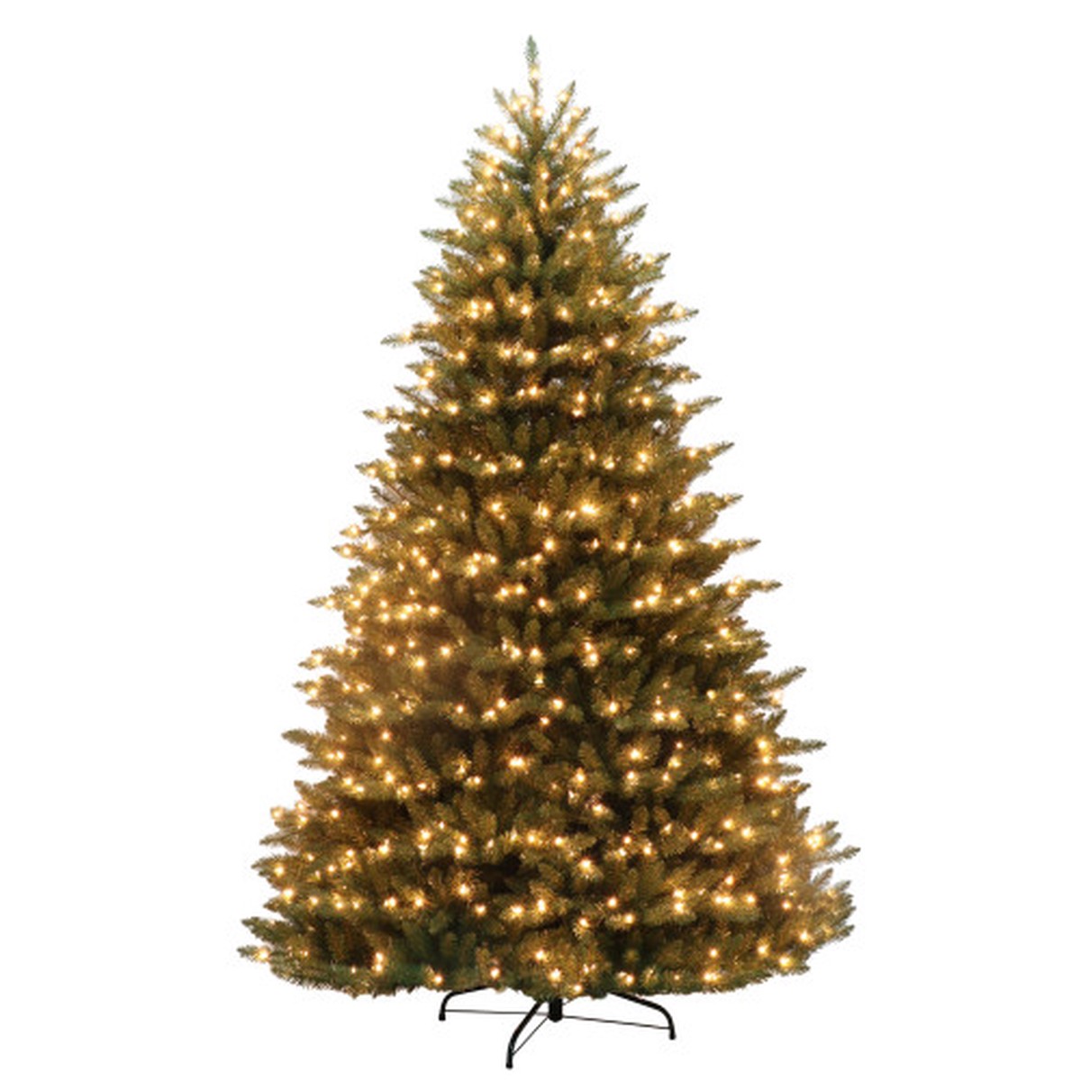 Pre-lit Full Fraser Fir Artificial Christmas Tree – 7.5 – Clear Lights