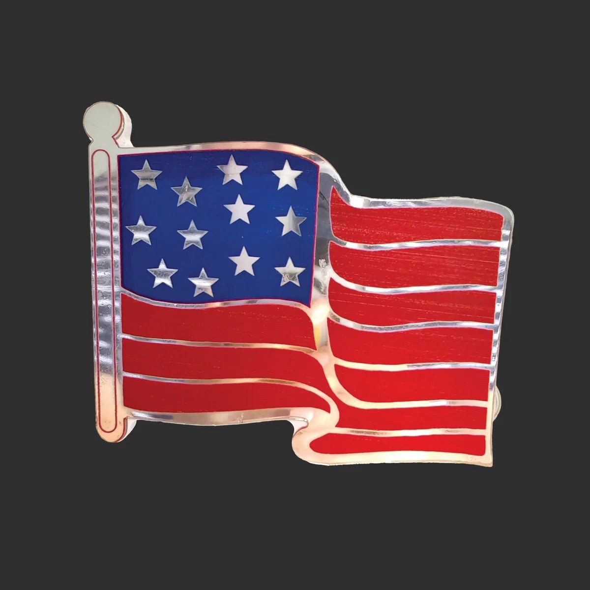 American Flag Night Light, 3.5"