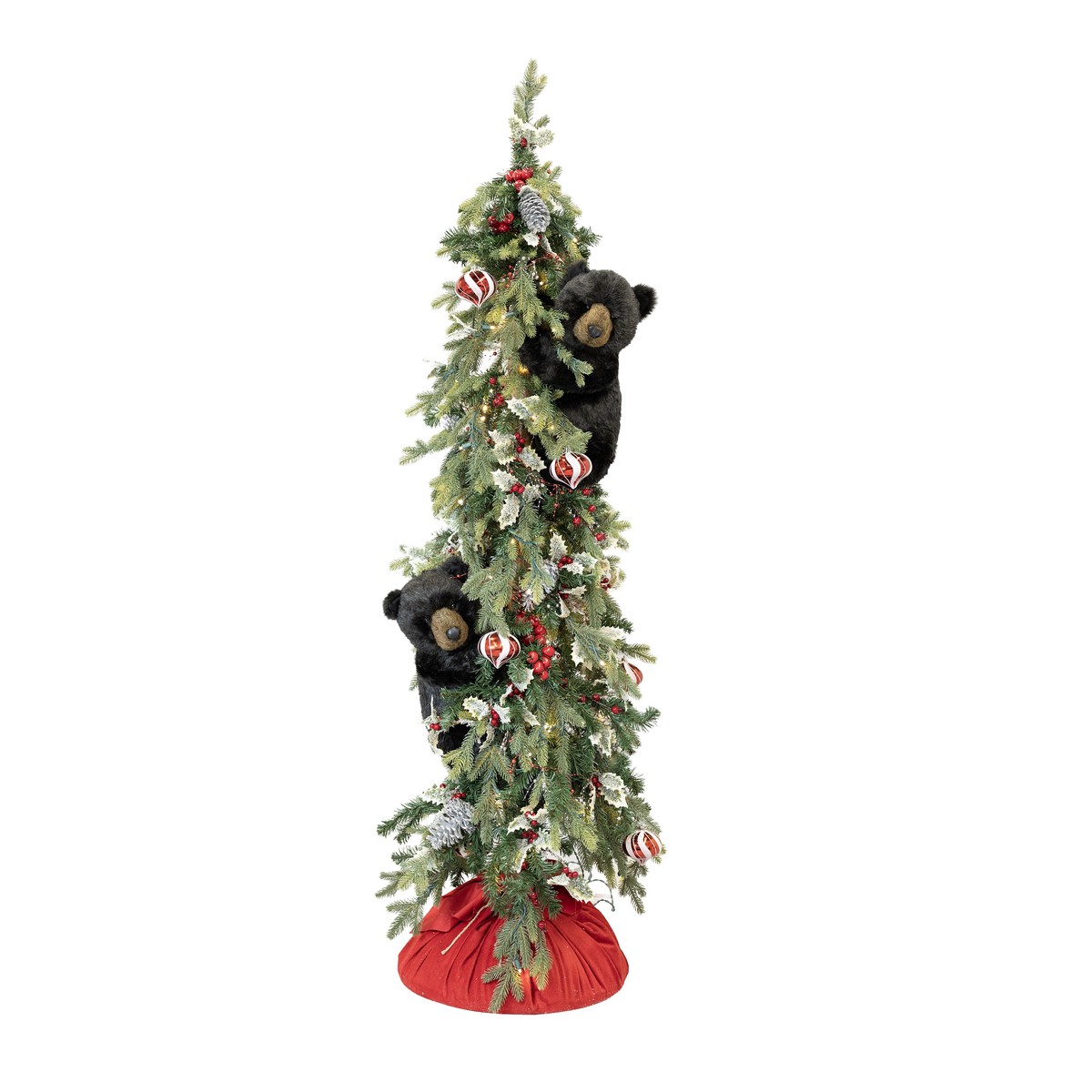 Christmas Cheer Black Frolic, 72"