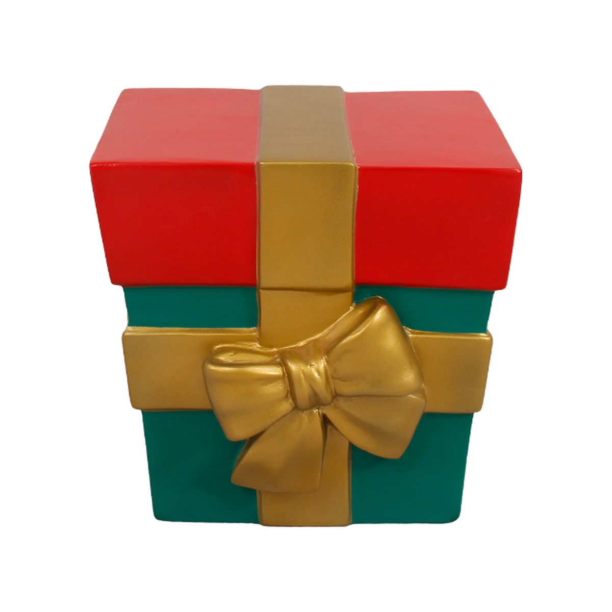 Christmas Parcel – 12in | Red & Green
