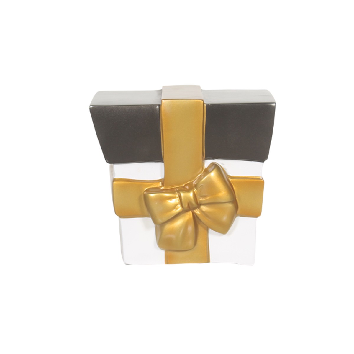 Christmas Parcel – 12in | Silver & Gold