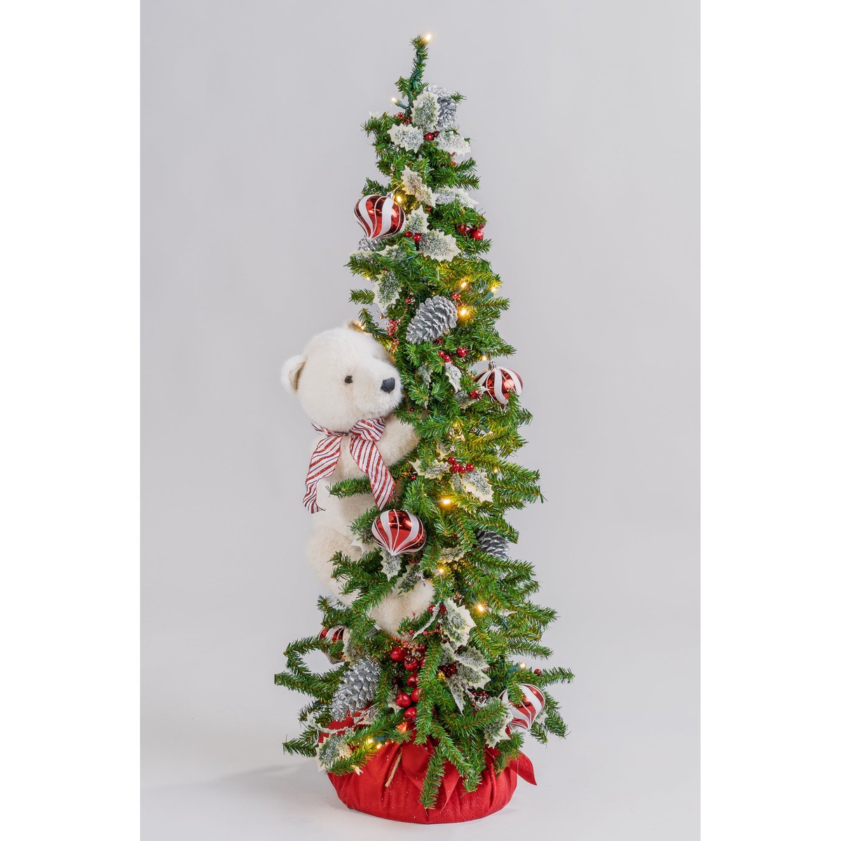 Climbing Christmas Cheer, 42" (Cream)