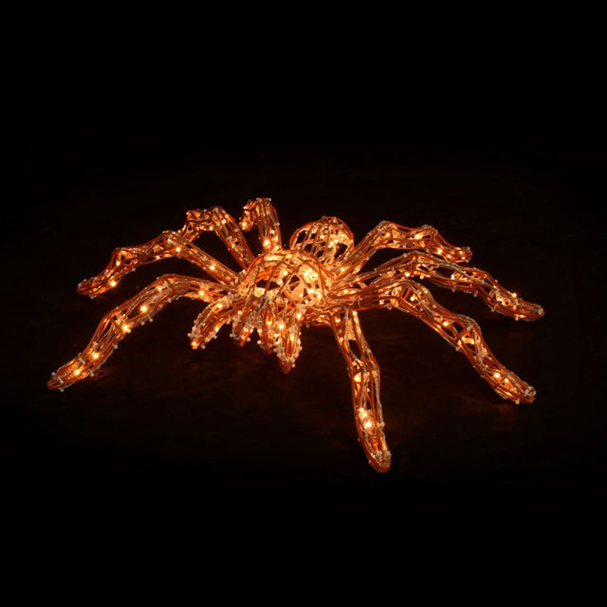 Large Halloween LED Spider Decoration, 20" - Spider Brown