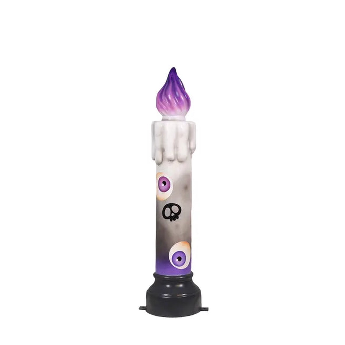 Large Lighted Halloween Candle Display, 41" (3 styles - sold individually) - 3 - Googly Eye