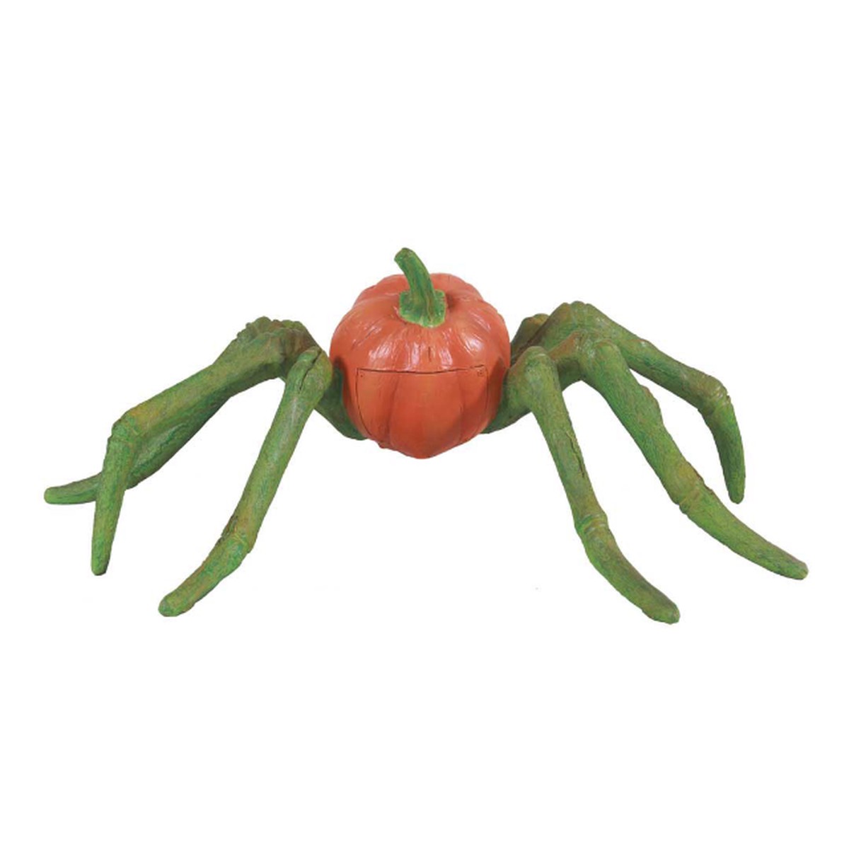 Large Pumpkin Tarantula Figure, 18″ – Green