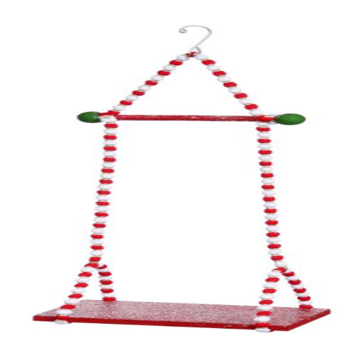 Mark Roberts 9" x 18" Single Elf Swing (3 styles - sold individually) - Red