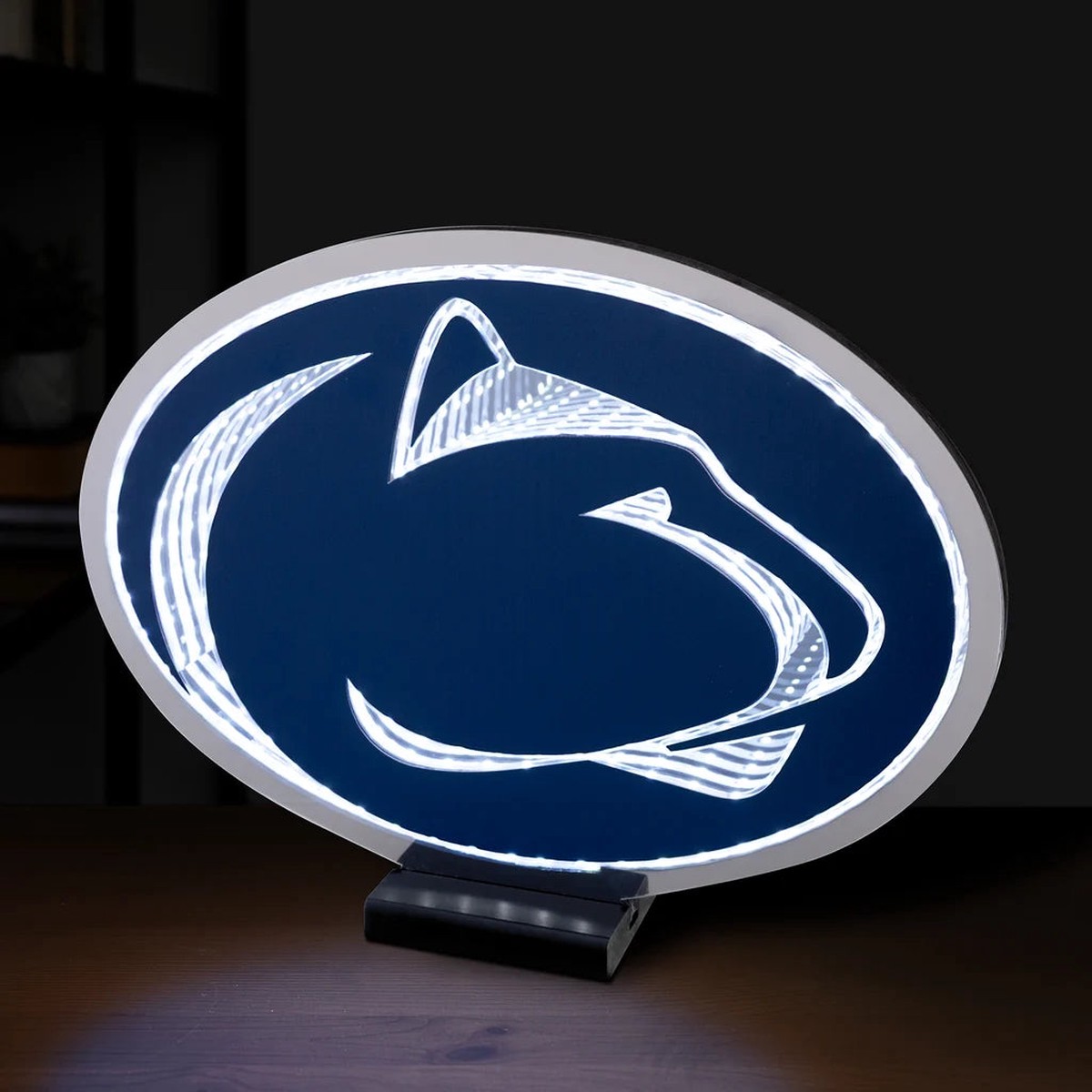 Penn State Nittany Lions LED Infinity Logo Light, Acrylic, w/UL Plug, 11"