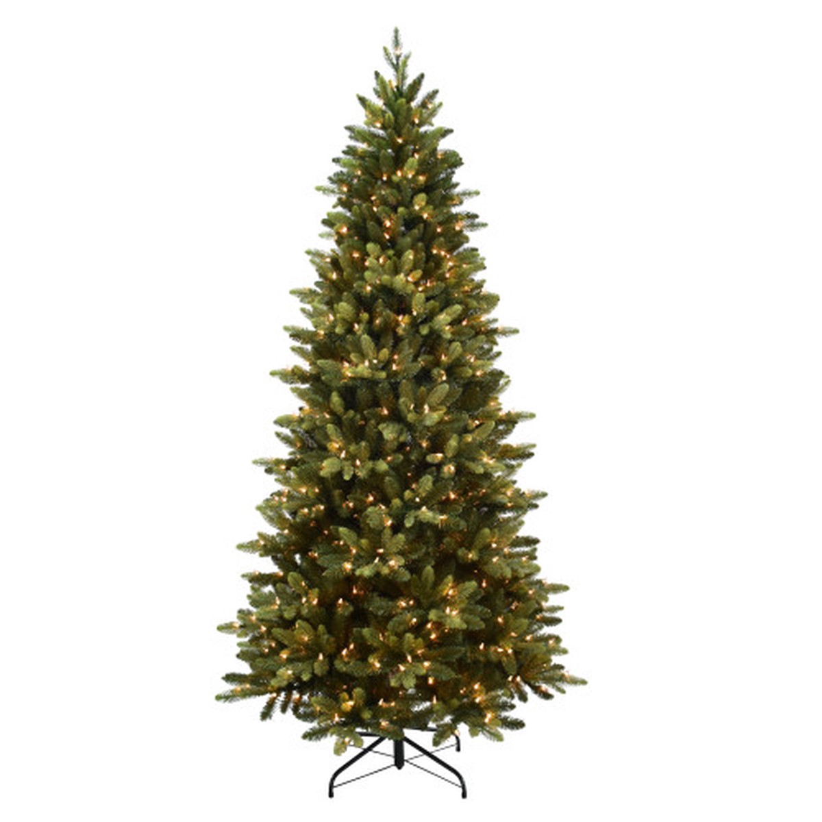 Pre-lit Slim Artificial Westford Spruce Christmas Tree – 6.5 – Clear Lights