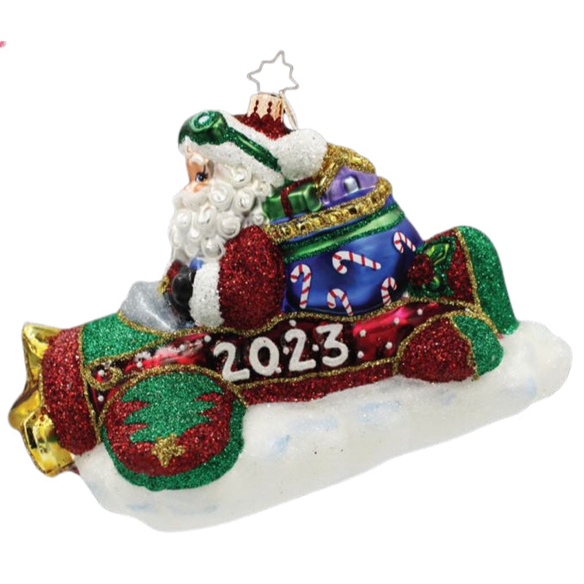 This Year Is Flying By Christopher Radko Ornament, 4.25"