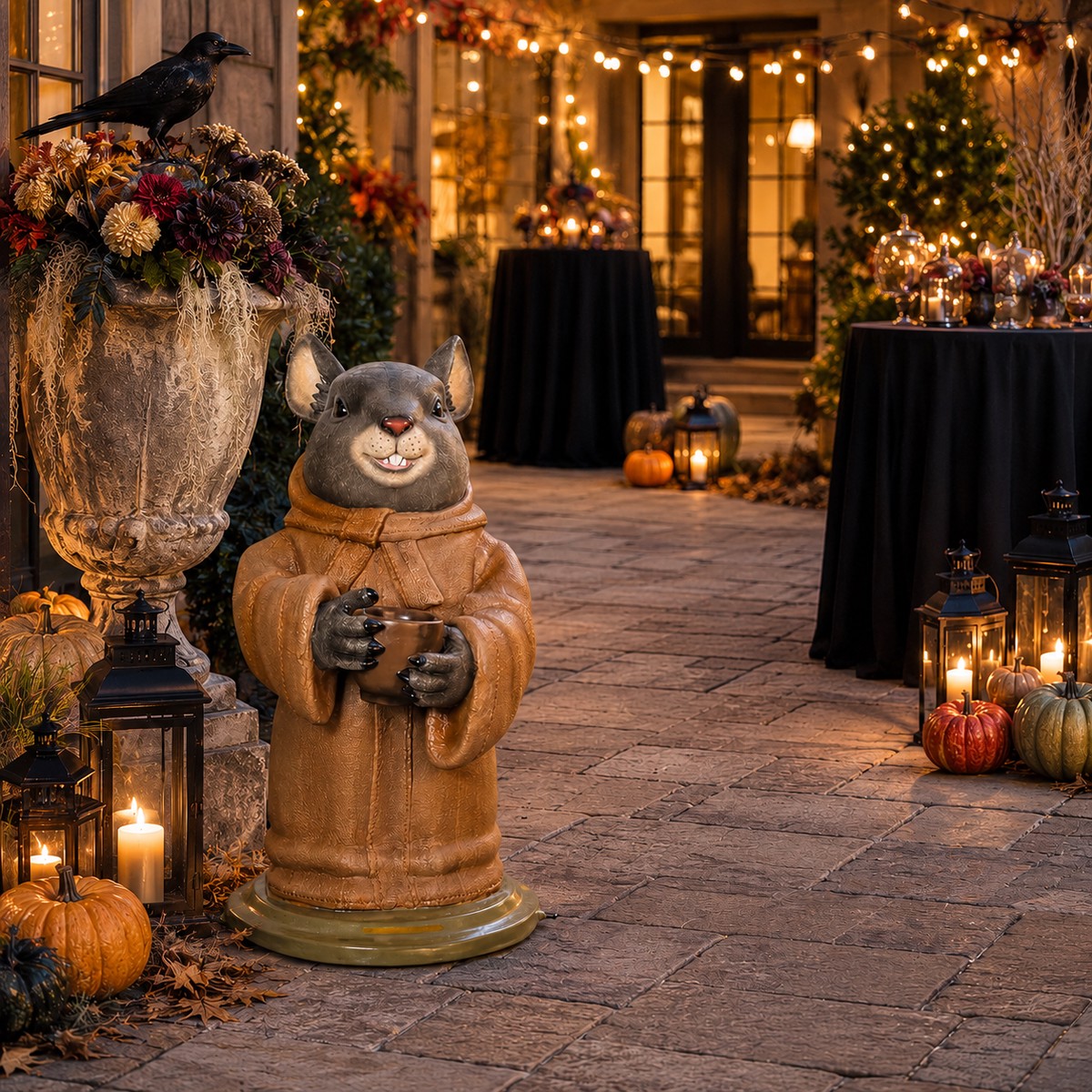 Large Fiberglass Mice The Grogu Halloween Figure, 37″