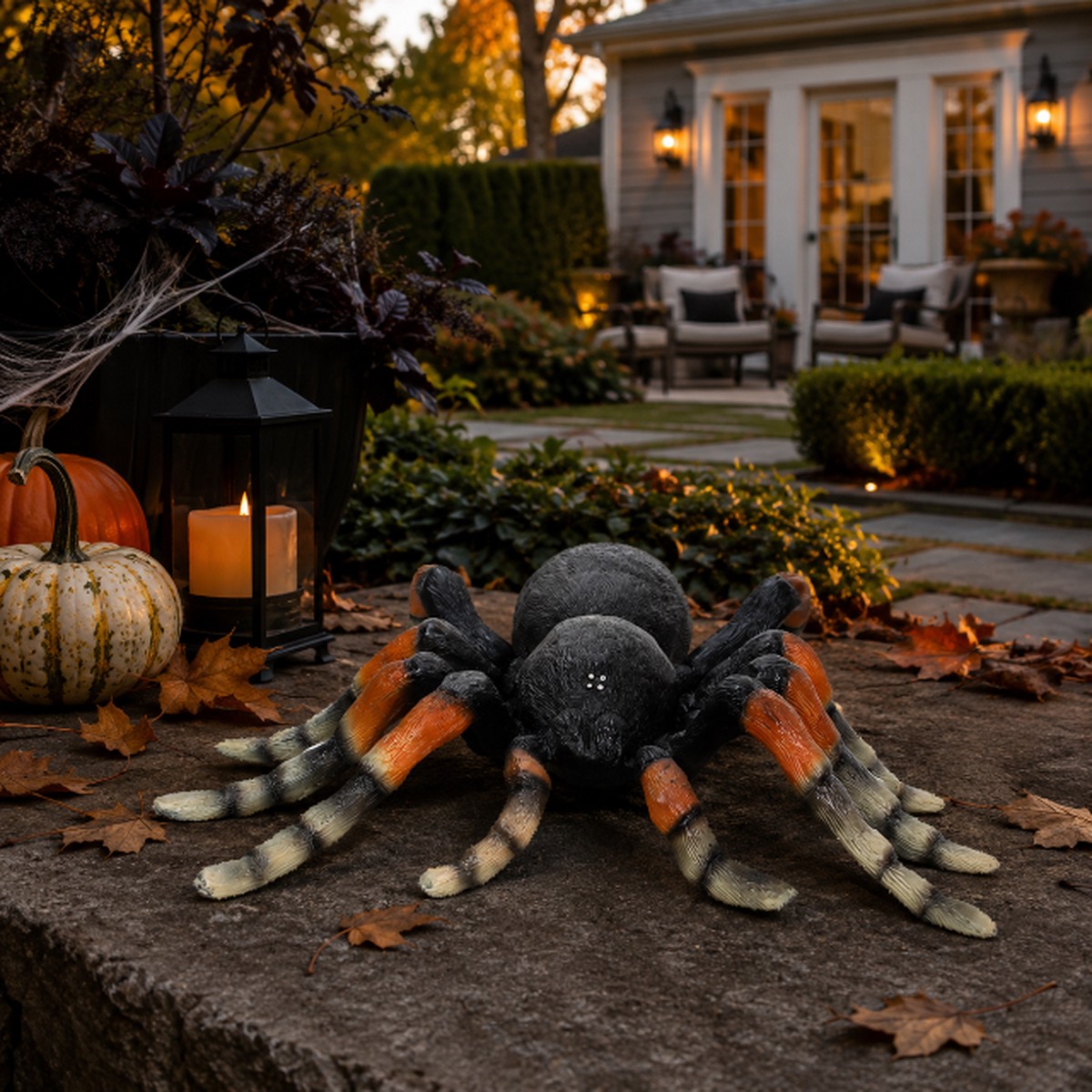 Large Tarantula Figurine, 7″