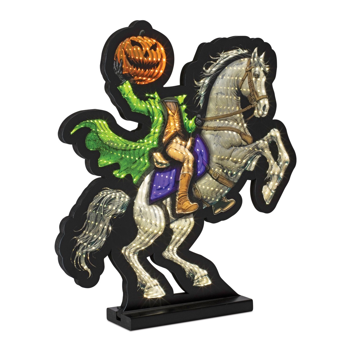 Headless Horseman Infinity Light, Acrylic w/UL Plug, 15.5"
