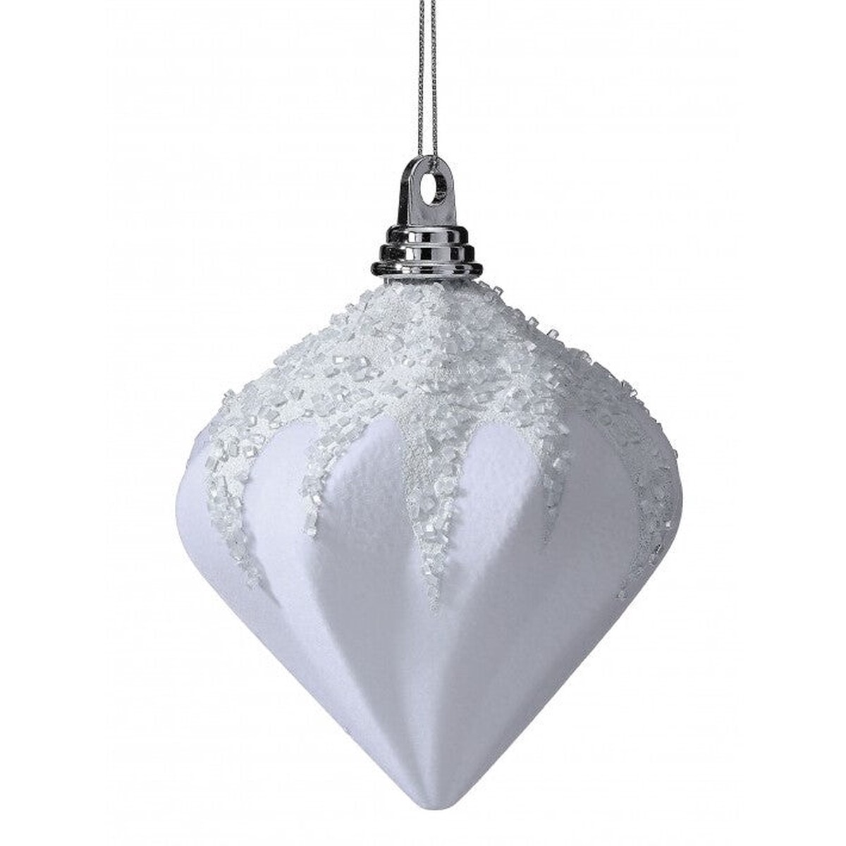 VP Flocked Onion w/Ice Ornament, 5.9″ (150mm)