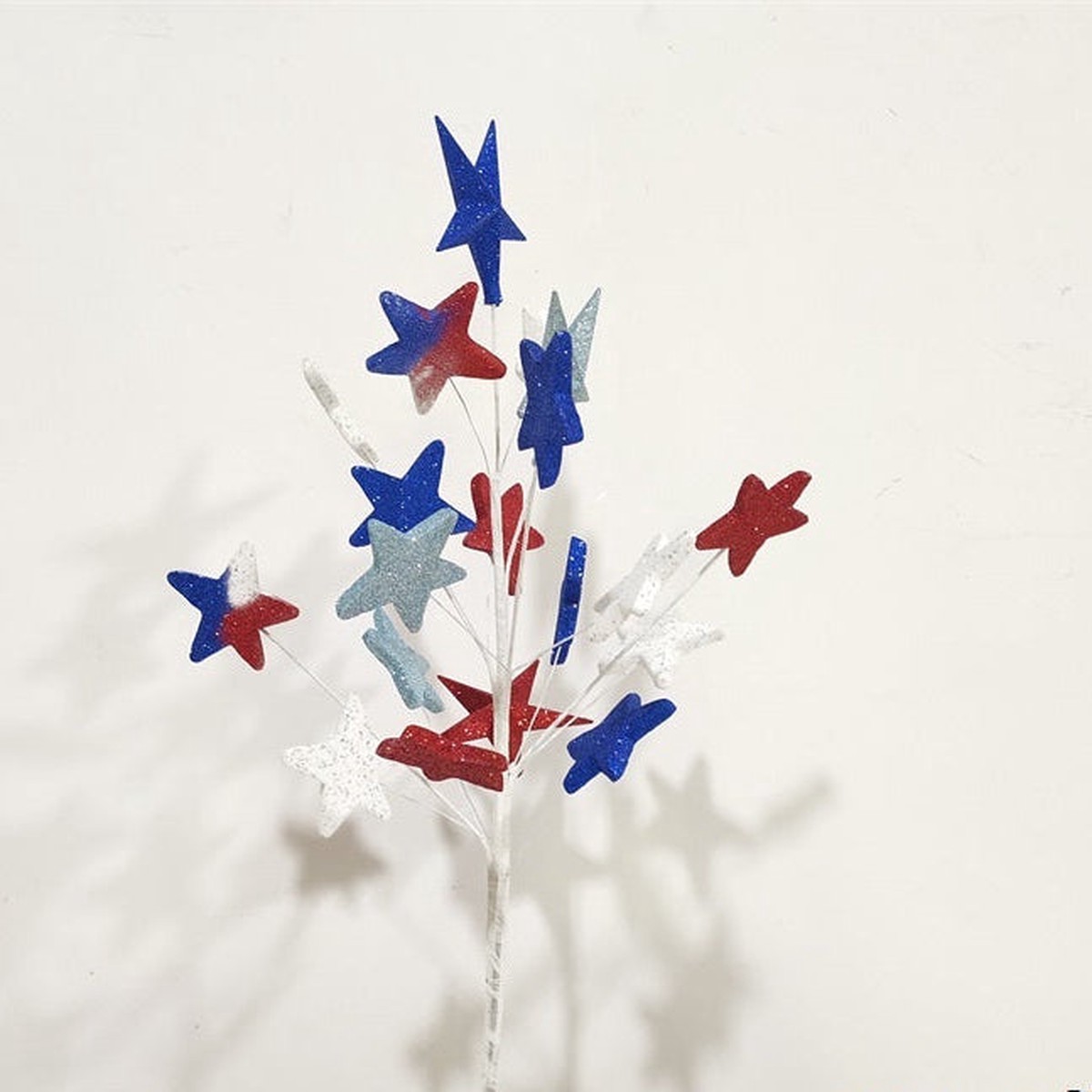 “4th of July” Star Pick, 23.5″ (Red/Blue/White)