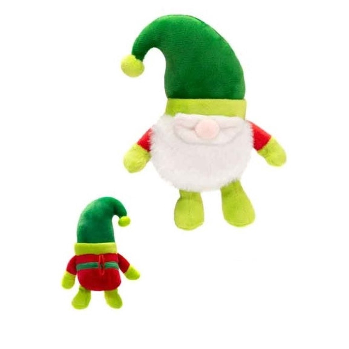Xmas Gnomes with Hanging Loop, 6″ (2 styles – sold Individually) – 2 – Green Hat