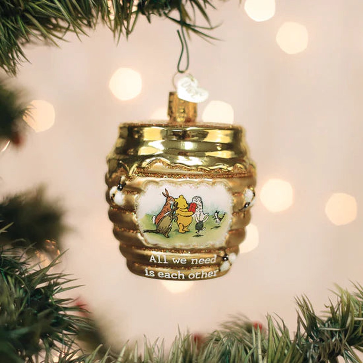 Winnie And Friends Ornament, 2.75″
