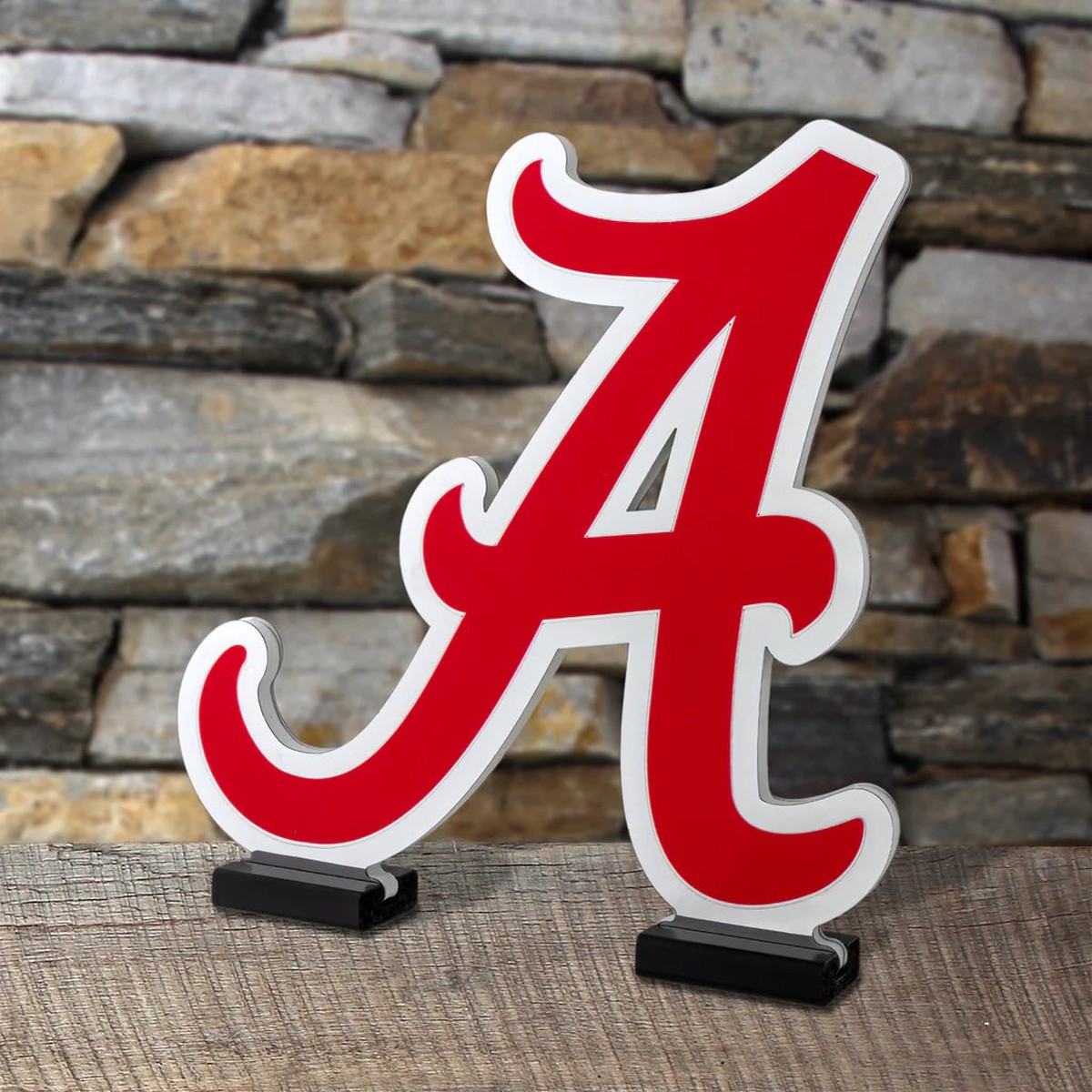 Alabama Crimson Tide LED Infinity Logo Light, Acrylic, w/UL Plug, 13.5″