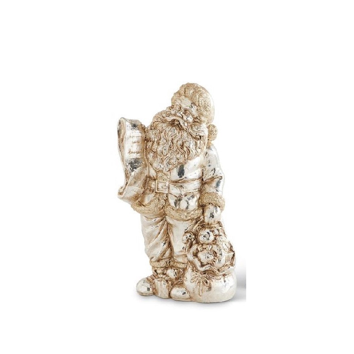 Antique Silver Santa, 10″ (3 styles – sold individually) – 2 –