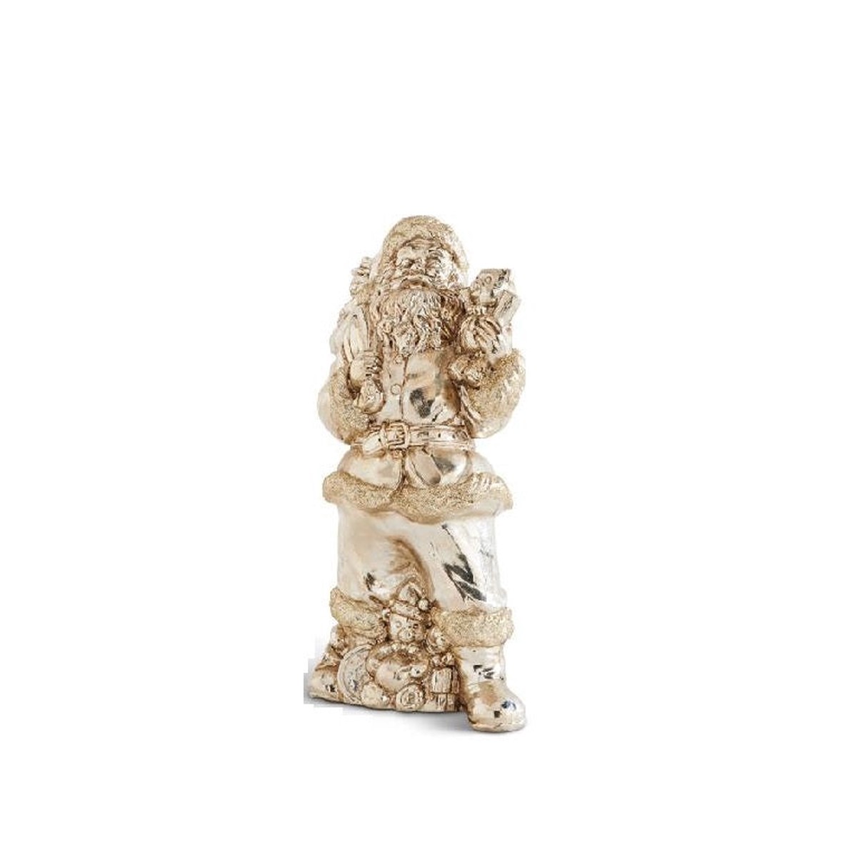 Antique Silver Santa, 10″ (3 styles – sold individually) – 3 –
