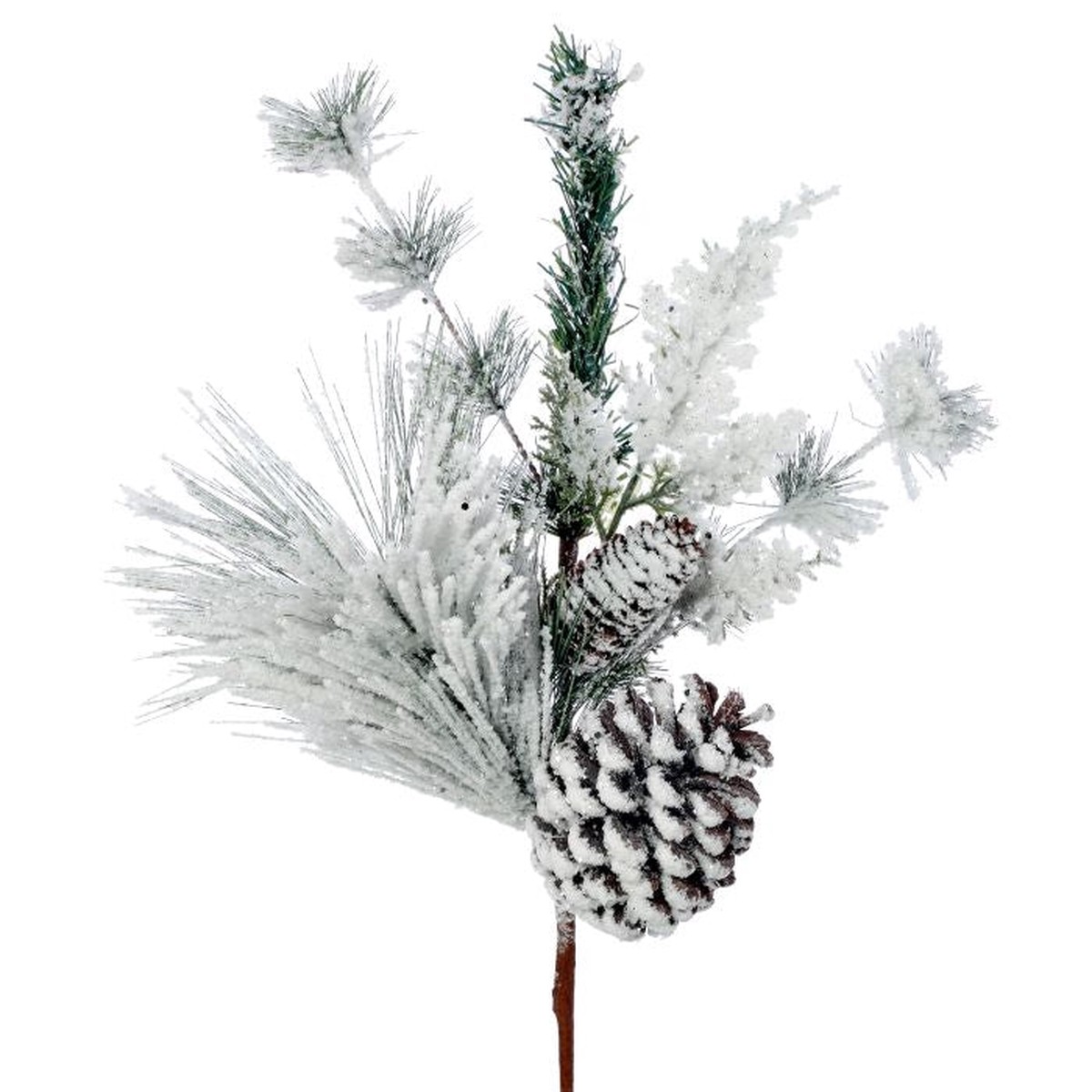 Snow Pine/Cedar Cone Winter Spray, 22″