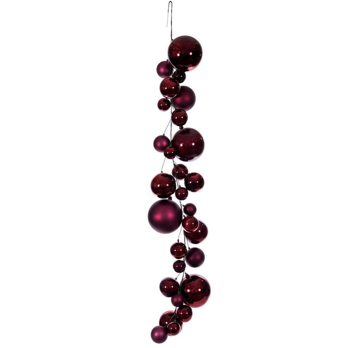 Wine Ball Branch Garland, 6′