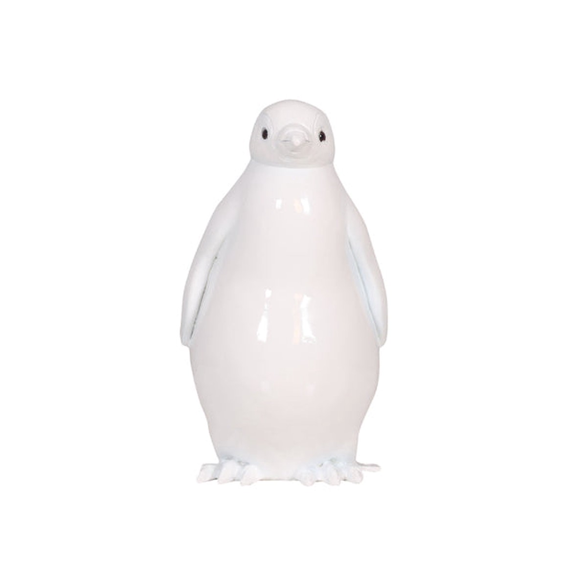 Fiberglass Baby Penguin Figure, 16″ (White)